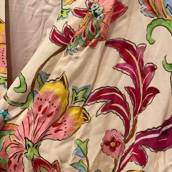 Zara Printed Pockets Kimono with Belt.Size S - Picture 11 of 14